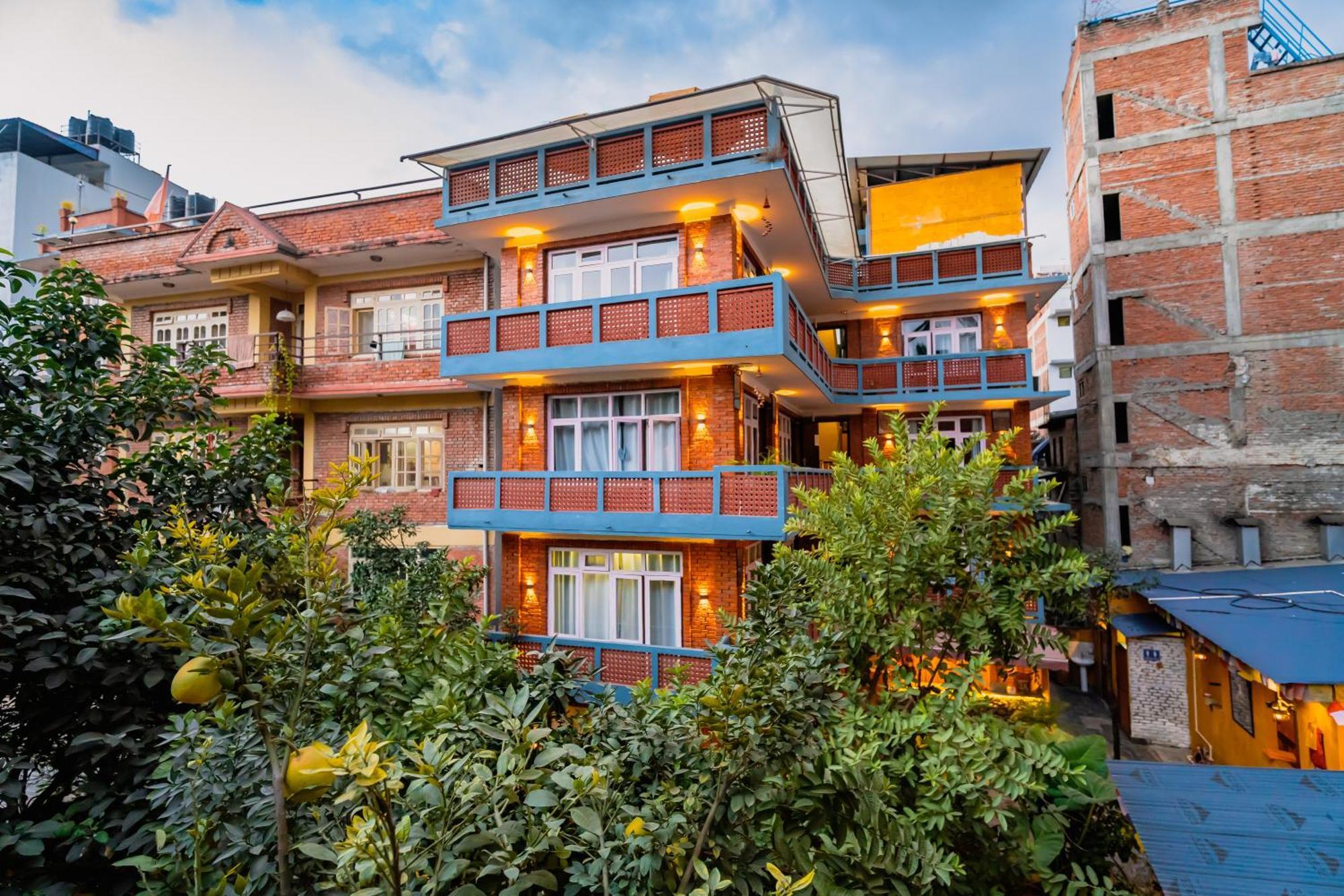 Kwabahal Boutique Hostel Катманду Екстер'єр фото