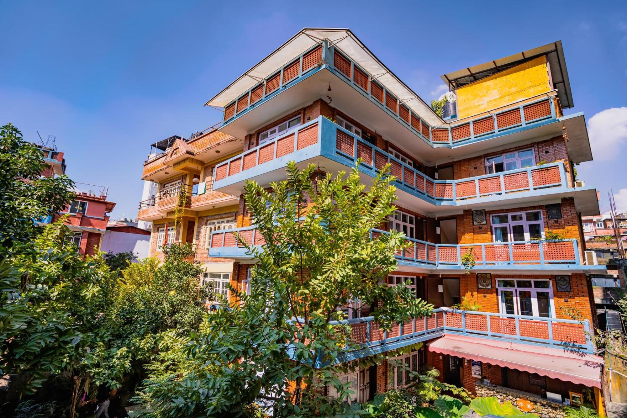 Kwabahal Boutique Hostel Катманду Екстер'єр фото