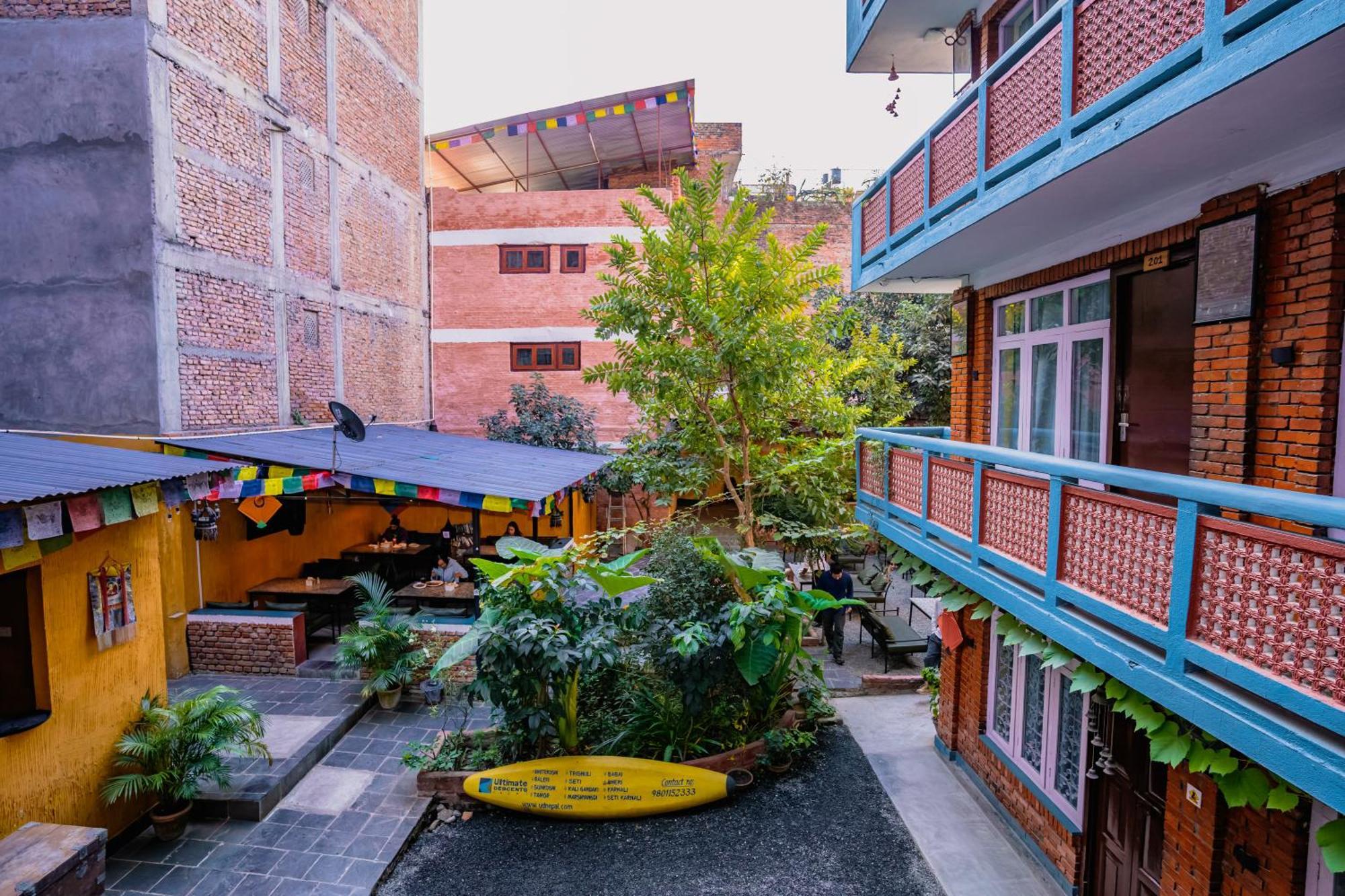 Kwabahal Boutique Hostel Катманду Екстер'єр фото